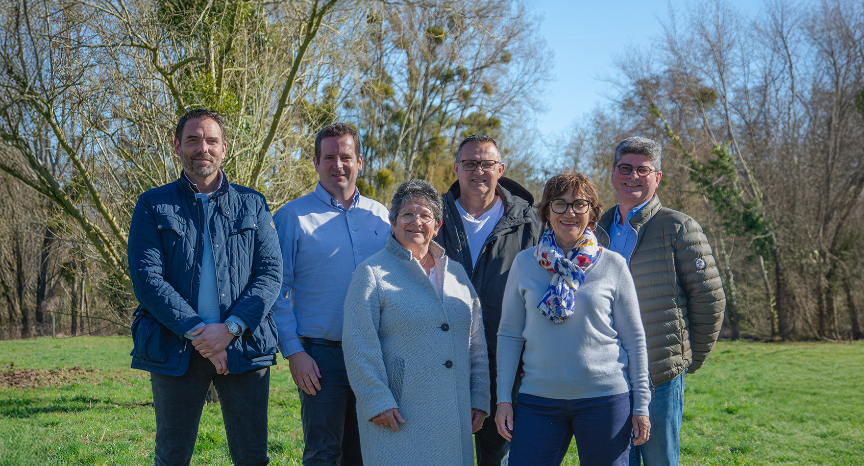 Photo du groupe des fondateurs
